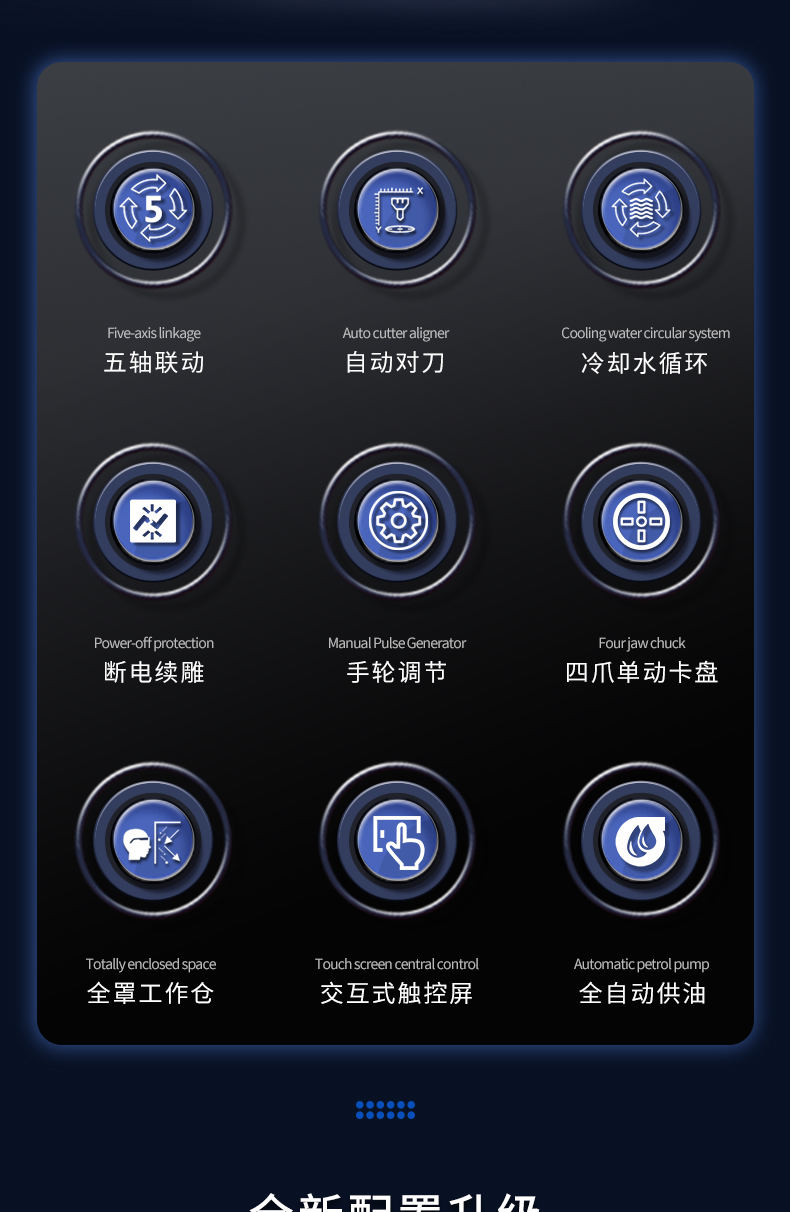 ="五軸數控精雕機"